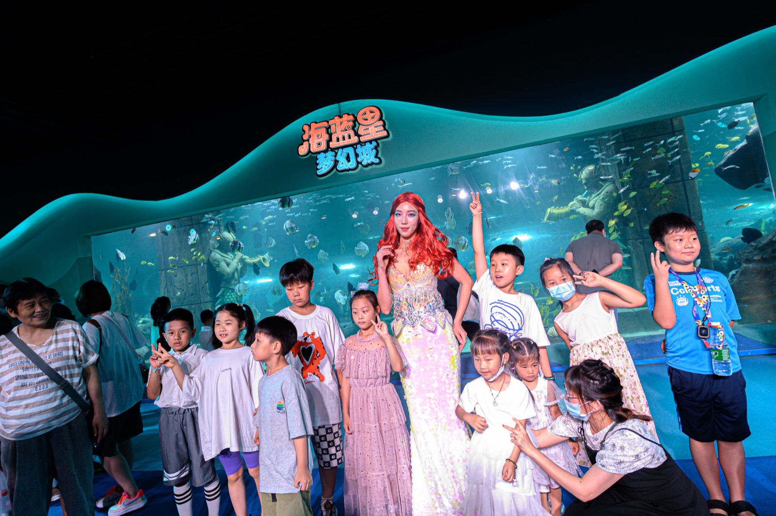 海蓝星梦幻城亲子互动活动